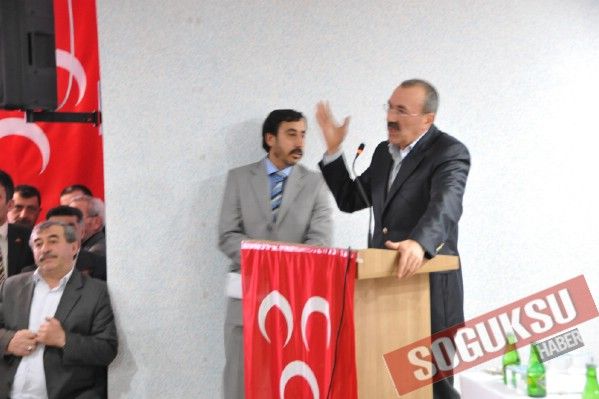 MHP 10. OLAĞAN GENEL KURULUNDA UĞUR TEKİN İLÇE BAŞ