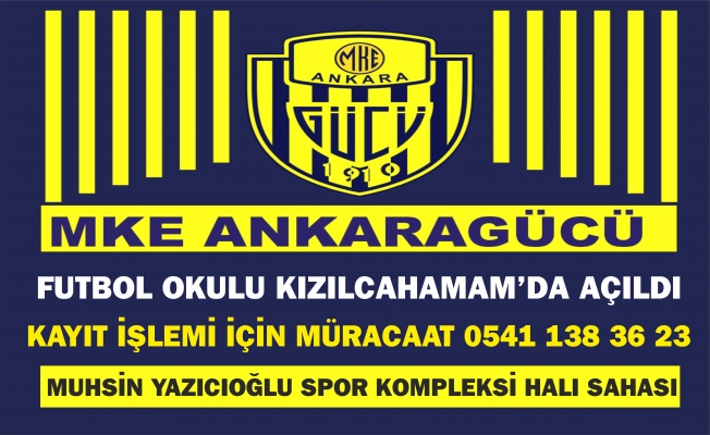 MKE ANKARAGÜCÜ KIZILCAHAMAM FUTBOL OKULU