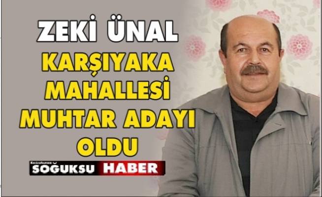 KARŞYAKA MAHALLESİNİN İLK MUHTAR ADAYI