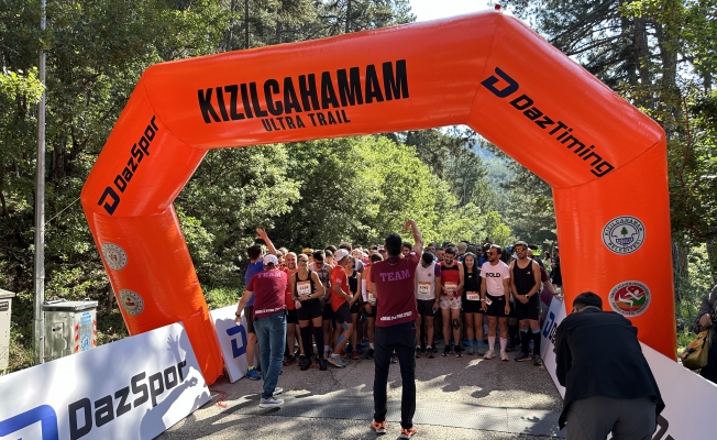 KIZILCAHAMAM ULTRA TRAIL MARATONU BAŞLADI