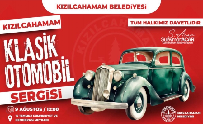 KIZILCAHAMAM KLASİK OTOMOBİL SERGİSİ