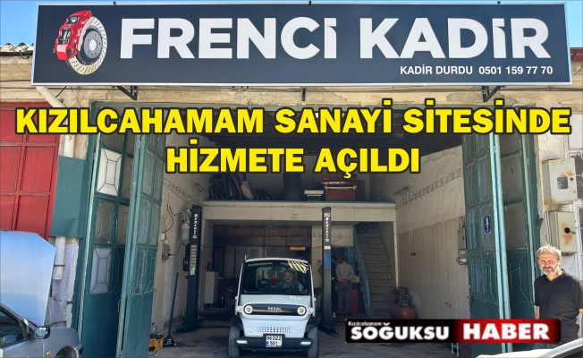 KIZILCAHAMAM'DA FRENCİ KADİR AÇILDI.