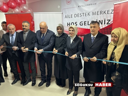 BAKAN BEKTAŞ KIZILCAHAMAM'DA AÇILIŞ YAPTI