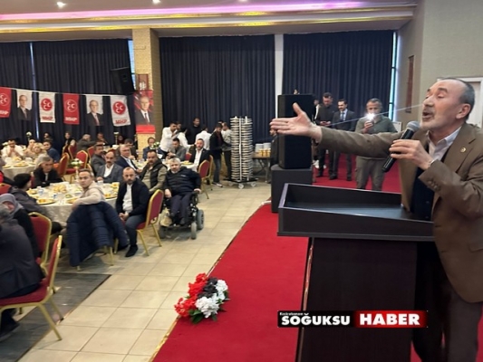 MHP KIZILCAHAMAM İLÇE BAŞKANLIĞI TARAFINDAN İFTAR YEMEĞİ DÜZENLENDİ