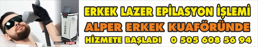 ALPER ERKEK KUFÖRÜNDE EPİLASYON HİZMETİ BAŞLADI