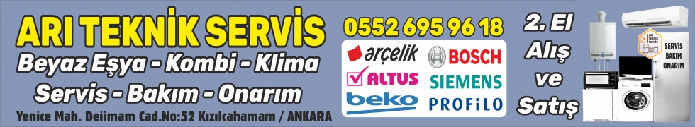 ARI TEKNİK SERVİS HİZMETTE HIZLI VE GÜVENİLİR ADRES