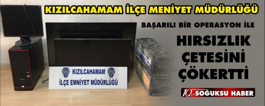 EMNİYETTEN BAŞARILI OPERASYON