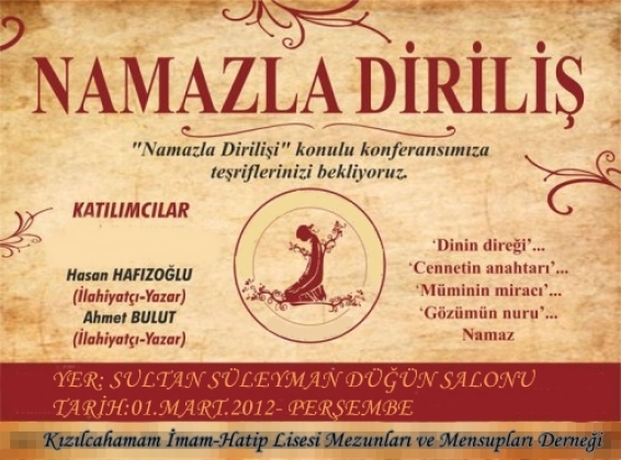 KİMDER'DEN BİR GÜZEL PROGRAM DAHA