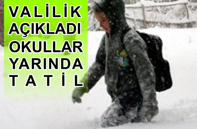 OKULLAR YARINDA TATİL