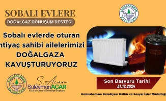 SOBALI EVLER DOĞALGAZ İLE BULUŞUYOR