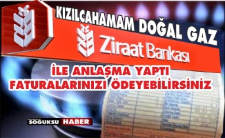 K-GAZ ZİRAAT BANKASI İLE ANLAŞTI