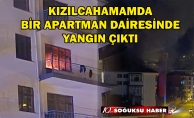 APARTMANIN 4. KATINDA ÇIKAN YANGIN KOTROL ALTINA ALINDI