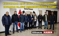 AŞAĞI ÇANLI MAHALLESİ HEYETİNDEN KAYMAKAM'A ZİYARET