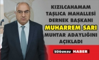 MUHARREM SARI ADAYIM DEDİ