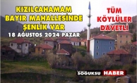 BAYIR MAHALLESİNDEKİ ETKİNLİĞE DAVETLİSİNİZ