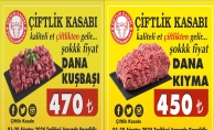 ÇİFTLİK KASABINDAN ŞOK İNDİRİM