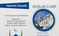 HATİMLE TERAVİH BAĞLAR CAMİİNDE KILINACAK