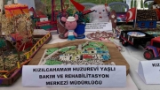 YAŞLILARIN EL EMEĞİ GÖZ NUĞRU ÜRÜNLER ANKARADA SERGİLENDİ