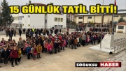 İLK DERS ZİLİ ÇALDI